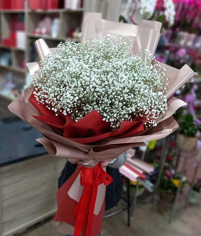 Букет цветов из: Гипсофила в Семёнове