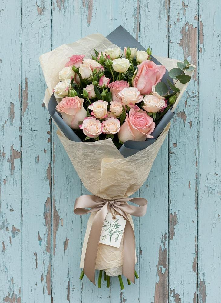 Букет цветов из: Розы в Семёнове