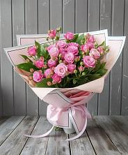 Букет Розовый кустик в Семёнове