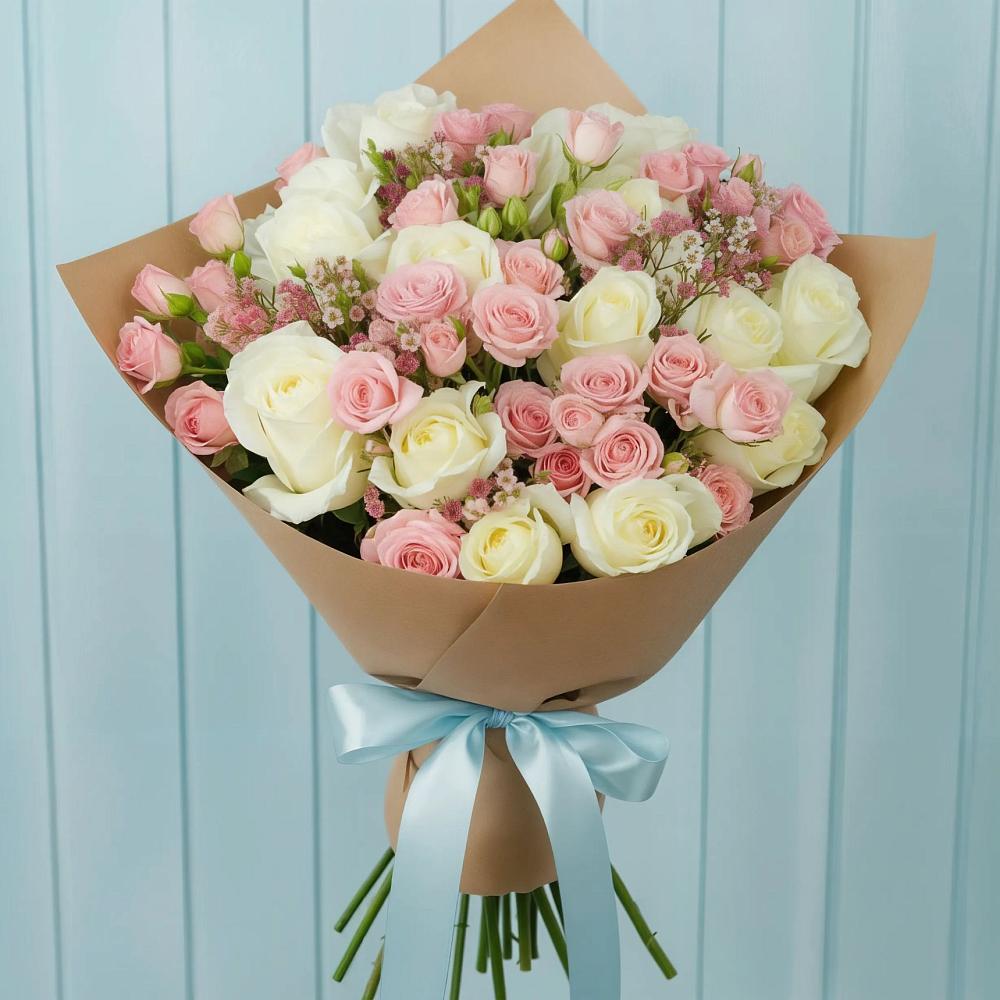 Букет цветов из: Розы в Семёнове