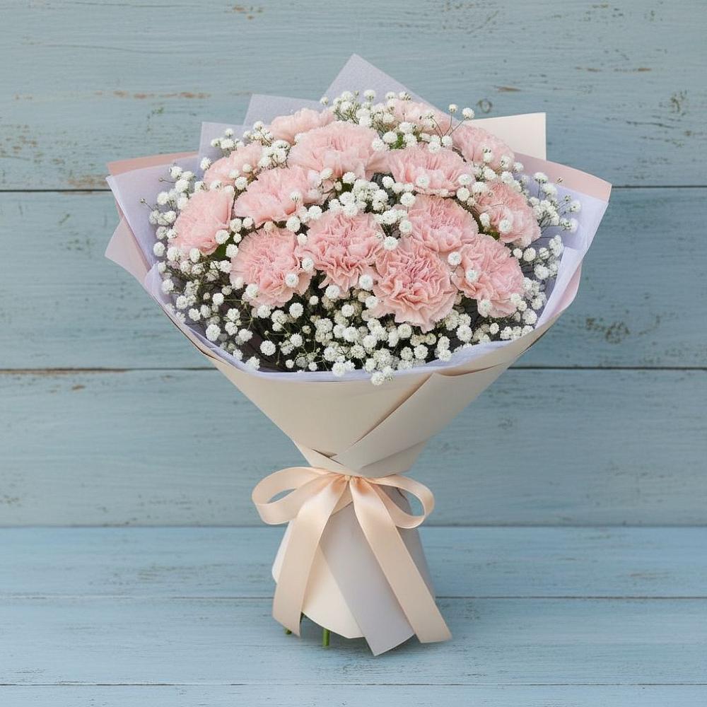 Букет цветов из: Гвоздики в Семёнове