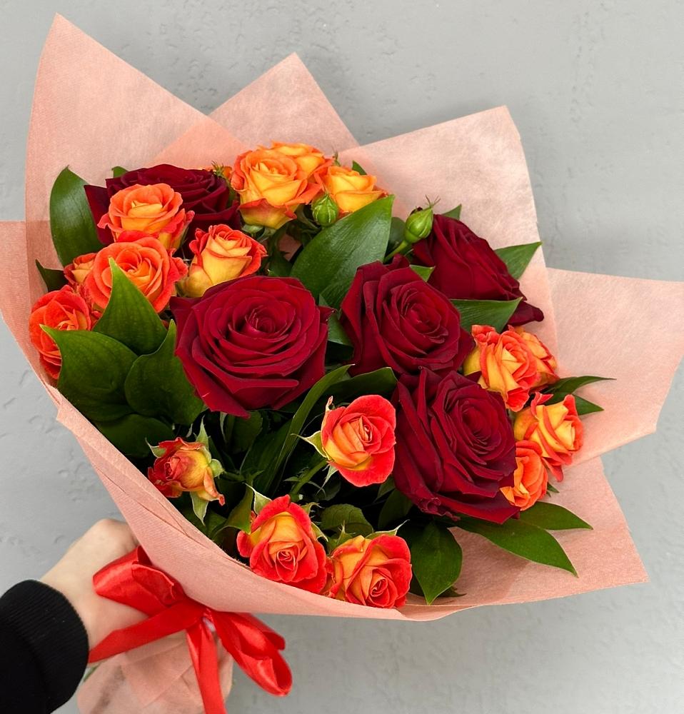 Букет Любовь и восторг в Семёнове