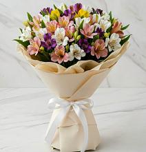 Букет цветов из:  Альстромерии #REPLACE_PRED# Семёнове