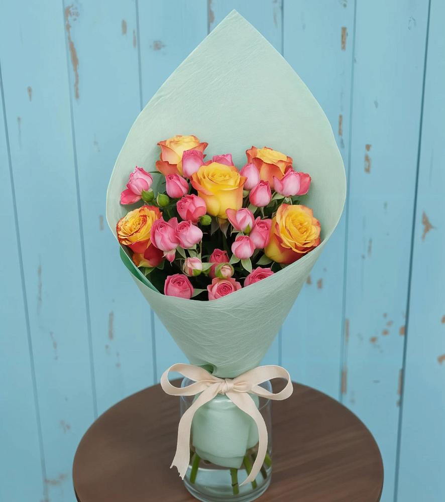 Букет цветов из: Розы в Семёнове