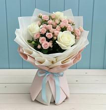 Букет цветов из:  Розы в Семёнове