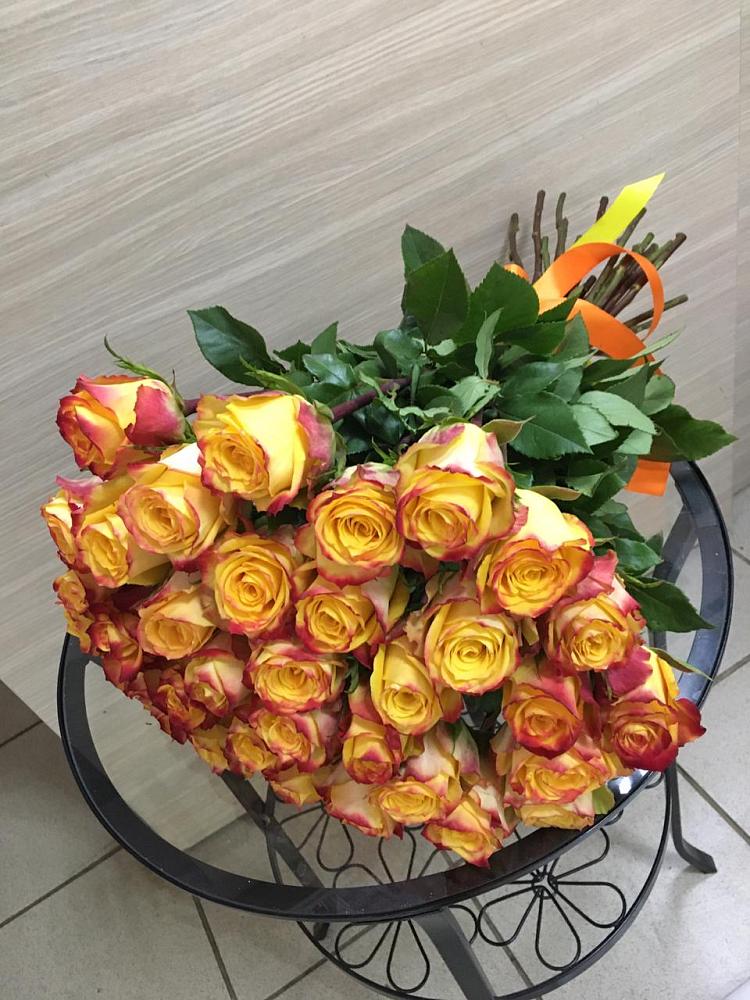 Букет Желтые розы в Семёнове