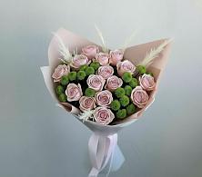 Букет цветов из:  Розы и Хризантемы в Семёнове