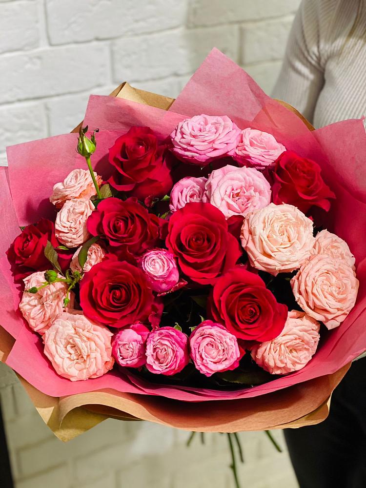 Букет цветов из: Розы в Семёнове