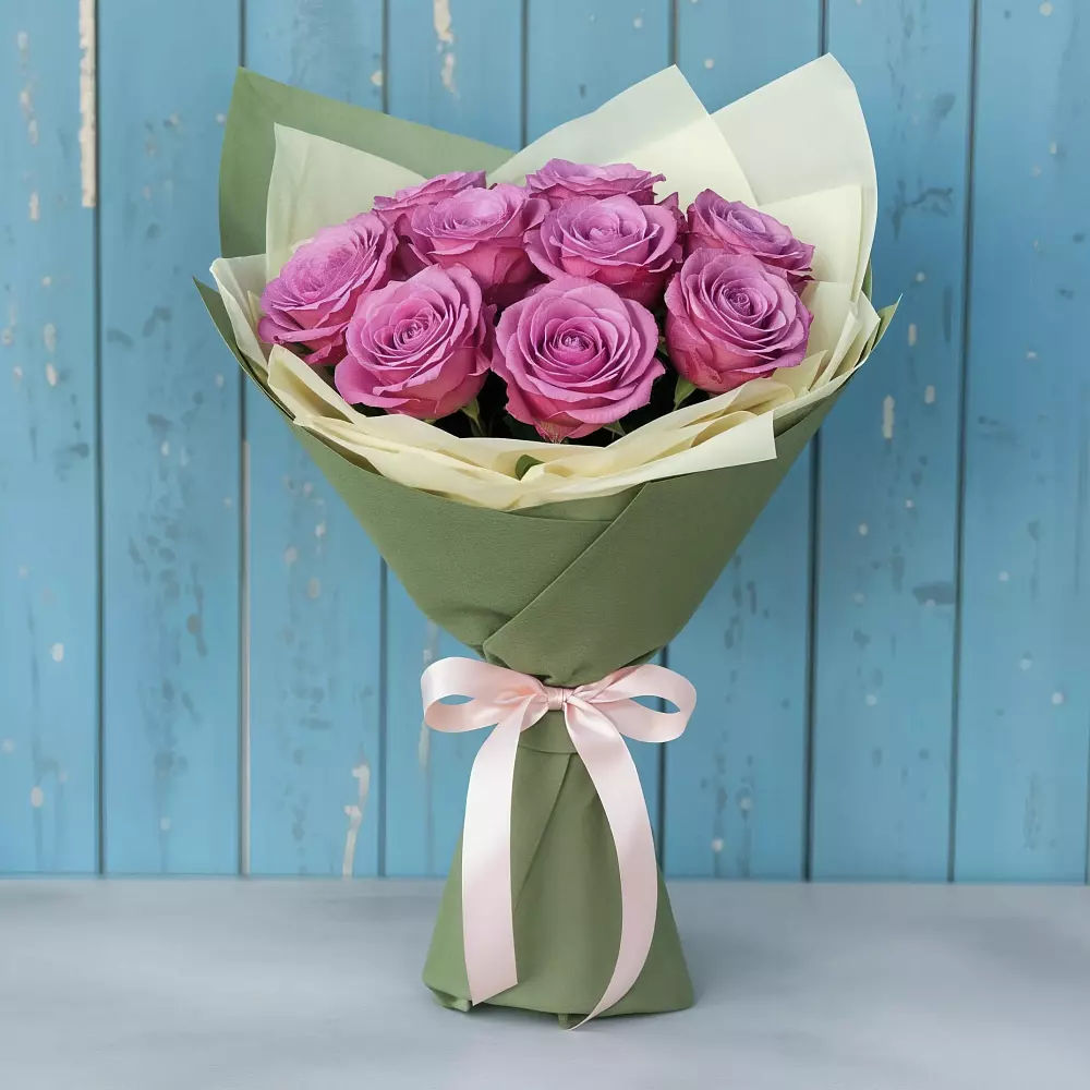 Букет Розы Фёрст Леди в Семёнове