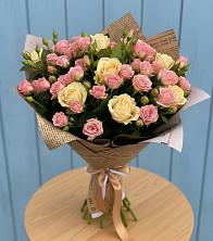 Букет цветов из:  Розы в Семёнове