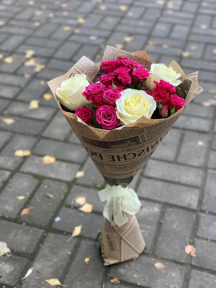 Букет цветов из: Розы в Семёнове
