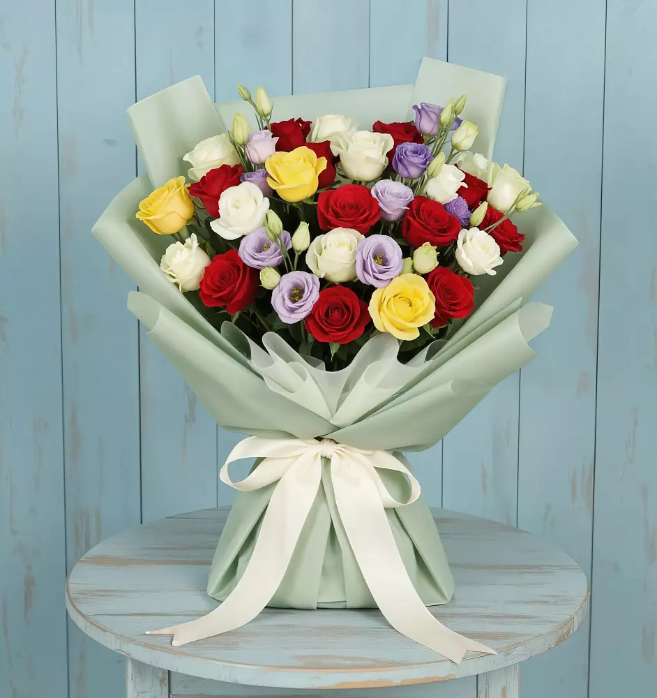 Букет цветов из: Розы в Семёнове