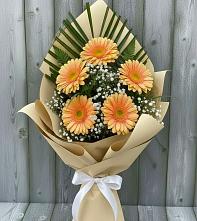Букет цветов из:  Герберы в Семёнове