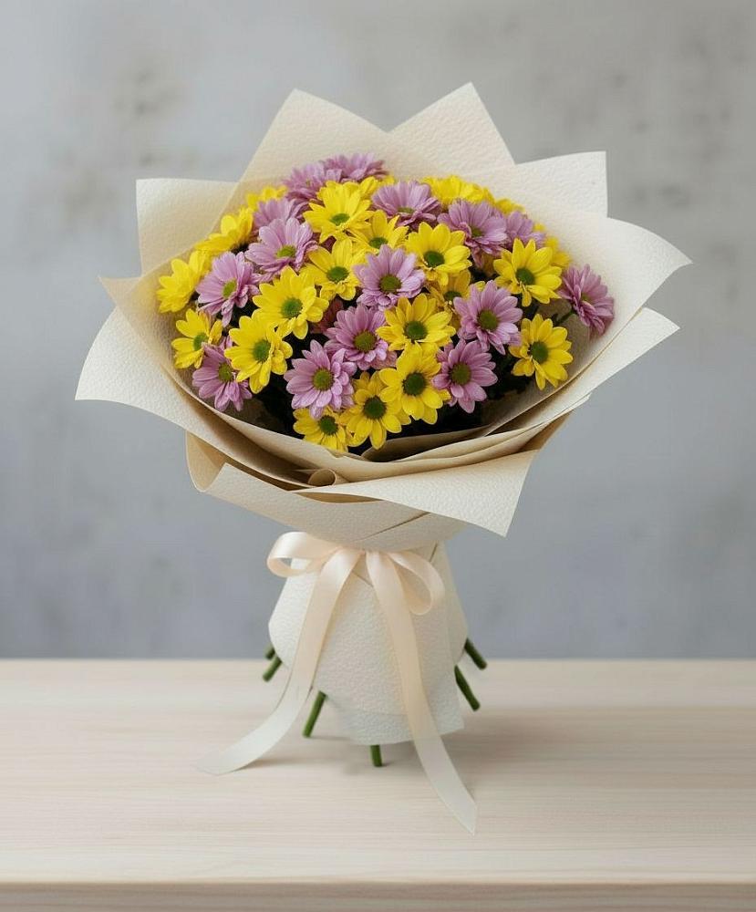 Букет цветов из: Хризантемы в Семёнове